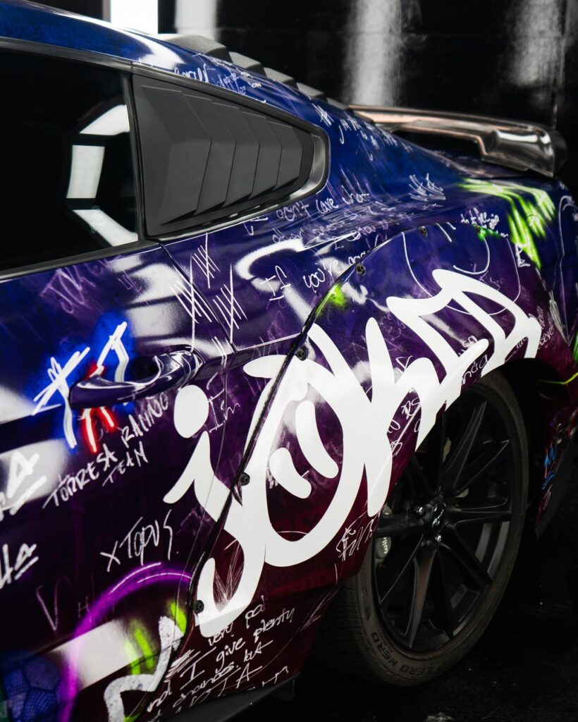 wrapping de mustang en morelia